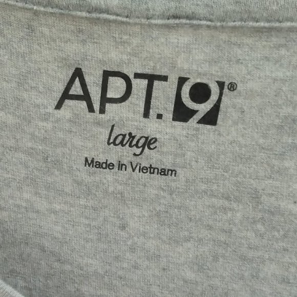 Apt 9 Long Sleeve Embellished Tee Shirt - Picture 3 of 5